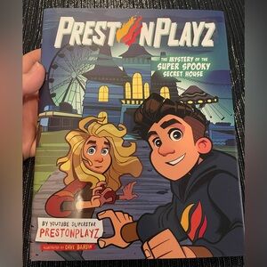 YouTuber PrestonPlayz:Mystery of the Super Spooky Secret House Graphic Novel